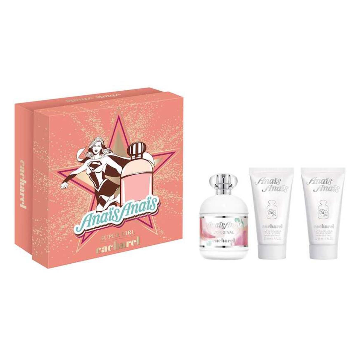 Cacharel Anais Anais Eau De Toilette 100Ml + Locion Corporal Perfumada 50Ml + Locion Corporal Perfumada 50Ml